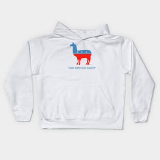 The Spittle Party aka the Llama Party Kids Hoodie